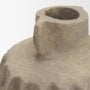 71559 - Jiya 8" Natural Ardi Paper Mache Double Handle Pot