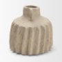 71559 - Jiya 8" Natural Ardi Paper Mache Double Handle Pot
