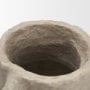 71560 - Jiya 12" Natural Ardi Paper Mache Double Handle Pot
