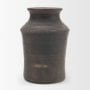 71565 - Creta 10" Black Terracotta Planter Vase