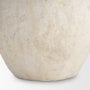 71568 - Noli Antiqued White Dotted Paper Mache Decorative Planters