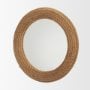 71569 - Kova 42" Rope Framed Round Wall Mirror