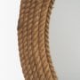 71569 - Kova 42" Rope Framed Round Wall Mirror