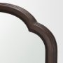 71599 - Ellwood Medium-Dark Brown Wood Framed Heritage Wall Mirror