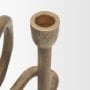 71626 - Serpens Brass Metal Narrow Candleholder