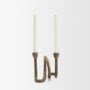 71626 - Serpens Brass Metal Narrow Candleholder
