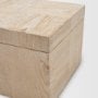 71633 - Tulum White-Washed Wood Parquet Decorative Box Set