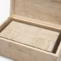 71633 - Tulum White-Washed Wood Parquet Decorative Box Set