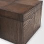 71634 - Tulum Brown Wood Parquet Decorative Box Set