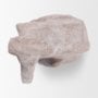 71644 - Anubis Grey Washed Metal Decorative Dog Object