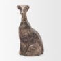 71646 - Anubis Antiqued Brass Metal Decorative Dog Object