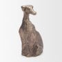 71646 - Anubis Antiqued Brass Metal Decorative Dog Object