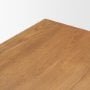 71912 - Carmel Rectangular Coffee Table | Raffia w/ Brown Wood