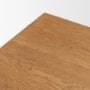 71913 - Carmel Console Table | Raffia w/ Brown Wood