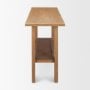71913 - Carmel Console Table | Raffia w/ Brown Wood