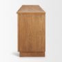 71915 - Carmel 4-Door Closed Sideboard | 82" | Raffia w/ Brown Wood