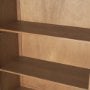 71919 - Carmel 2-Door Tall Cabinet | 78" | Raffia w/ Brown Wood
