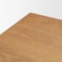 71920-AB - Carmel Writing Desk | Raffia w/ Brown Wood