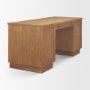 71920-AB - Carmel Writing Desk | Raffia w/ Brown Wood