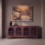 16447 - Reclaimation by Stevi Michner Textured Framed Photo Print Matted under Glass