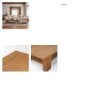 71912 - Carmel Rectangular Coffee Table | Raffia w/ Brown Wood