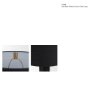 71525 - Aura Gray-Black Marble w/ Brass Table Lamp