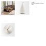71562 - Pera Large White Marble Pear Decorative Object