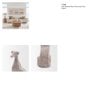 71644 - Anubis Grey Washed Metal Decorative Dog Object